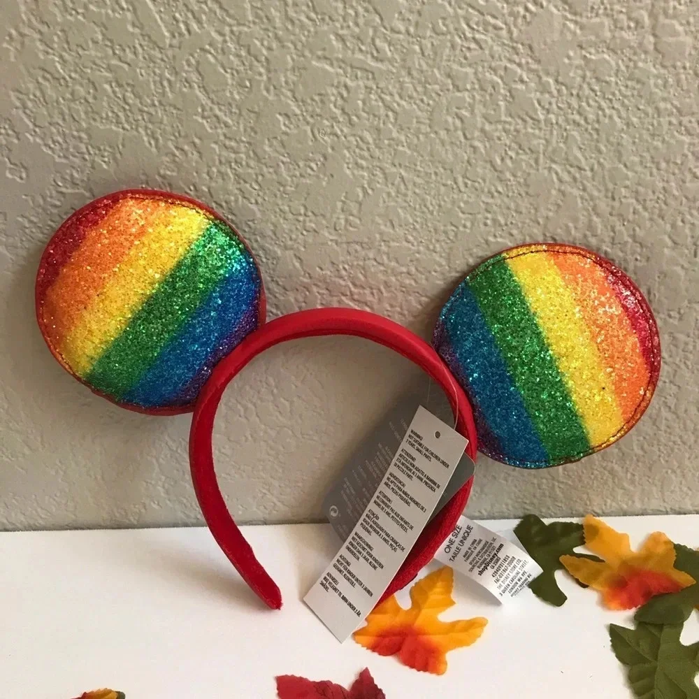 Disney Parks Exclusive Rainbow Mickey Ears